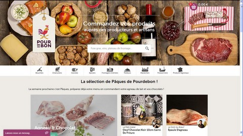 Pour de bon produits alimentaires en ligne